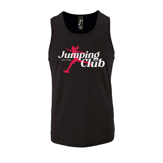 JUMPING CLUB TANKTOP BLACK
